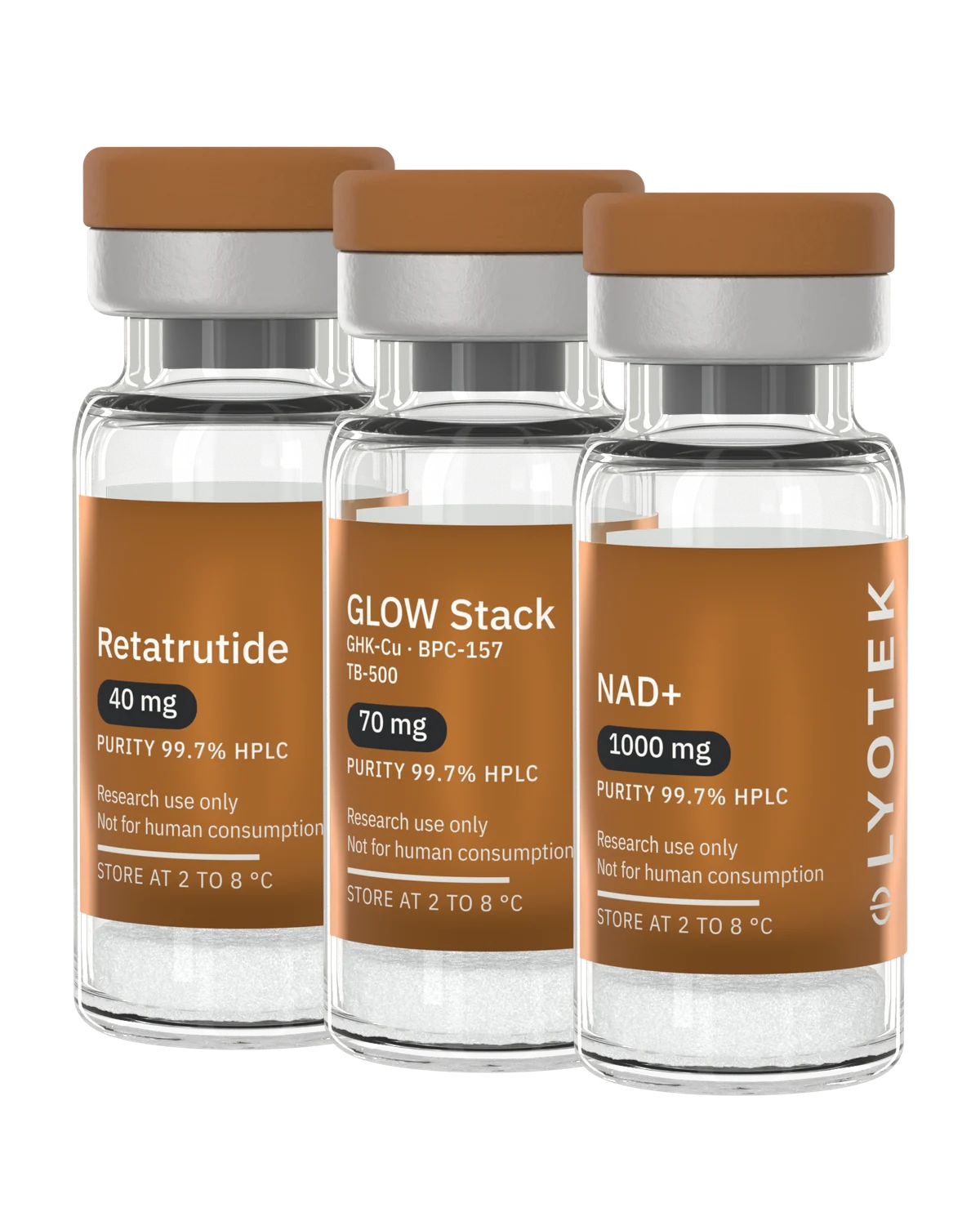 Metabolic Set Plus: Three vials in one package